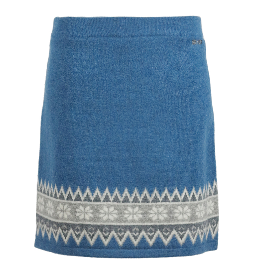 Scandinavian Knee Skirt Blue Denim i gruppen Kläder & Accessoarer  / Damkläder hos Familjekortet Sverige AB (10007_2220281)