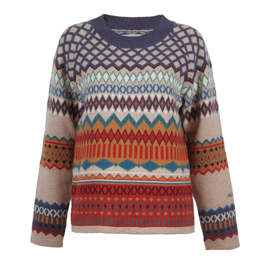 Ofelia Sweater Multicolor i gruppen Kläder & Accessoarer  / Damkläder hos Familjekortet Sverige AB (10007_2440485)