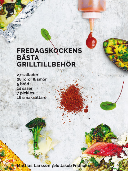 Fredagskockens bästa grilltillbehör i gruppen Böcker / Mat & Dryck hos Familjekortet Sverige AB (10039_9789155265007)