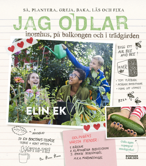 Jag odlar: inomhus, på balkongen och i trädgården i gruppen Böcker / Barnböcker / 9-12 år hos Familjekortet Sverige AB (10039_9789178031740)