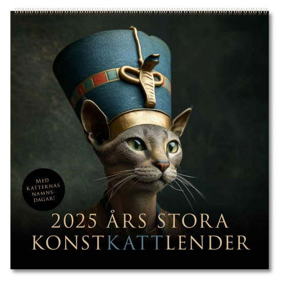 2025 års stora konstkattlender i gruppen Kalender hos Familjekortet Sverige AB (10041_9789198909067)