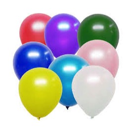 Ekologiska ballonger pärlemor 10-pack - 30 cm i gruppen Högtider / Alla hjärtans dag hos Familjekortet Sverige AB (10093_2179)