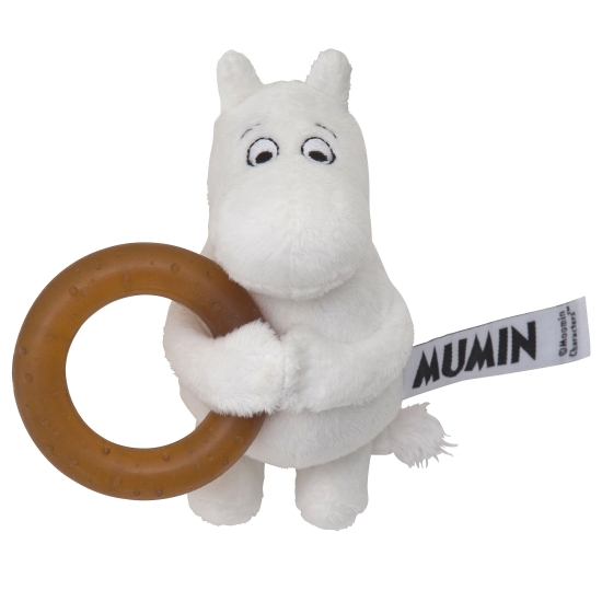 Mumin bitleksak med naturgummiring  i gruppen Barn & Baby / Leksaker hos Familjekortet Sverige AB (10093_3884)