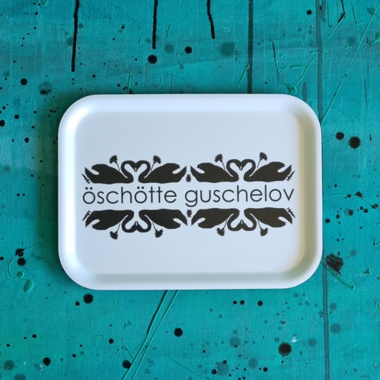 bricka ÖSCHÖTTE GUSCHELOV 27x20 cm i gruppen Hem / Kök & Matlagning / Dukning & Servering hos Familjekortet Sverige AB (10254_03202707301)