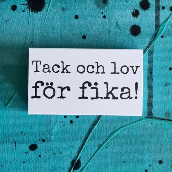 tändstickor TACK OCH LOV i gruppen Hem / Inredning hos Familjekortet Sverige AB (10254_13110601201)