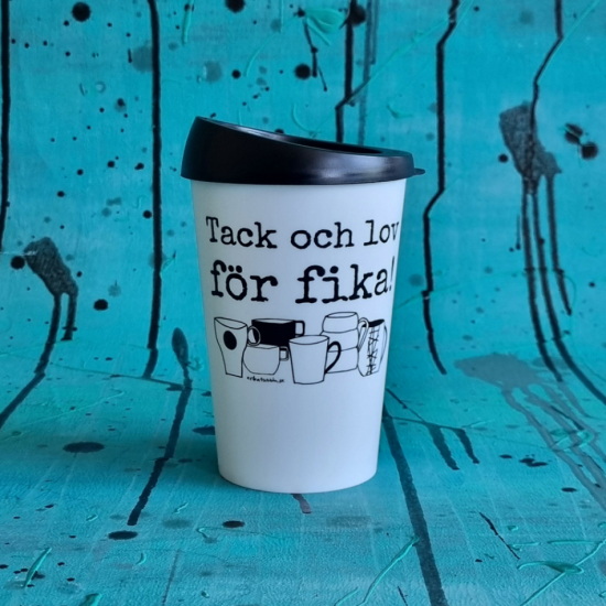 to go-mugg TACK OCH LOV i gruppen Hem / Kök & Matlagning / Dukning & Servering hos Familjekortet Sverige AB (10254_15003300601)